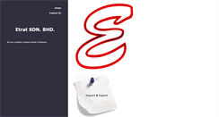 Desktop Screenshot of etratco.com
